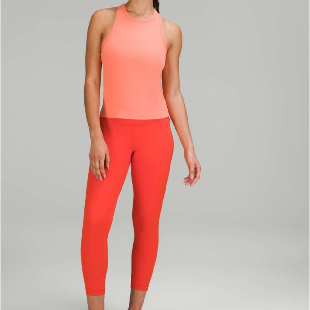 Solar Orange Athletic Leggings